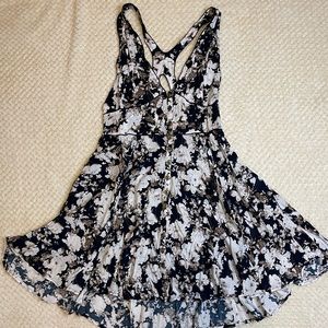 Floral print dress